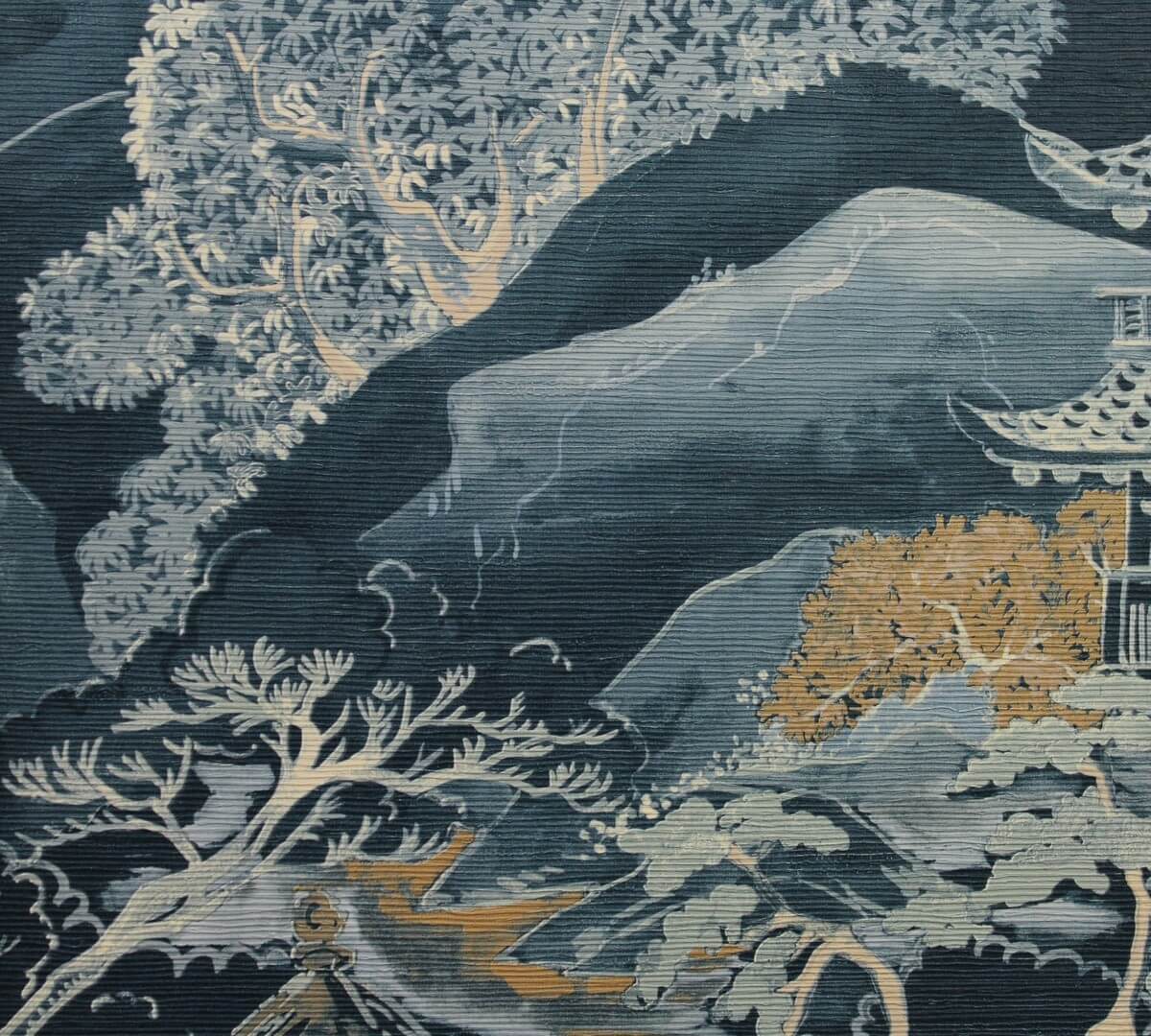 Tapeta w stylu japońskim Casamance 75310508 Nara Archipel