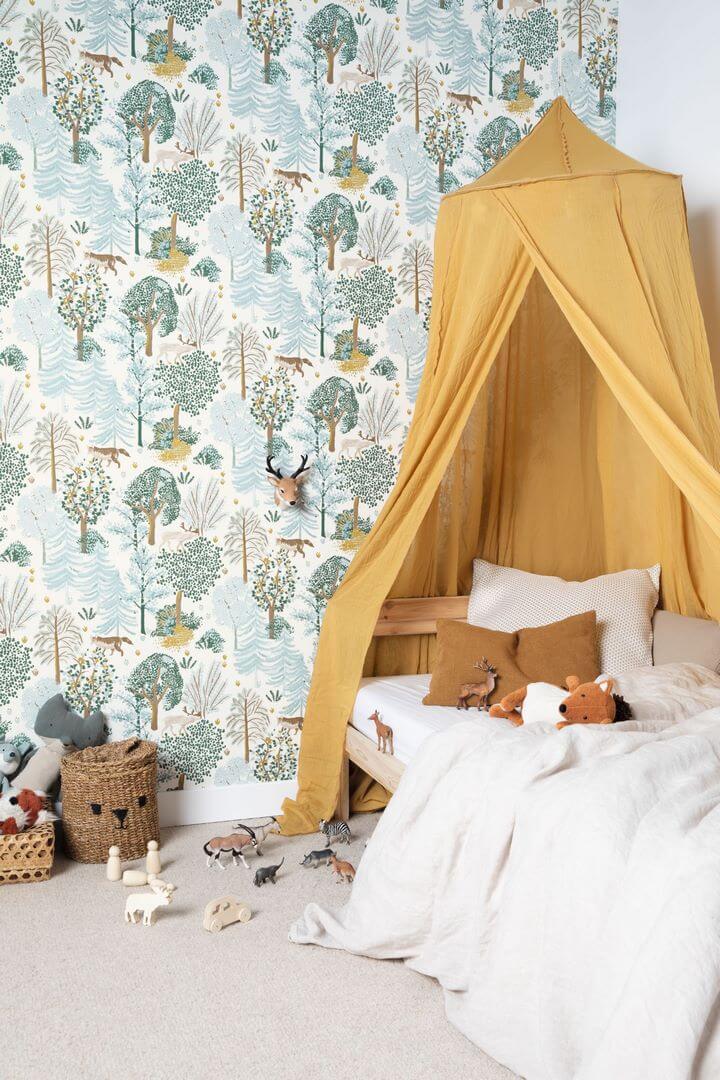 Tapeta w leśne zwierzęta Caselio FRT102939090 Ballad La Foret