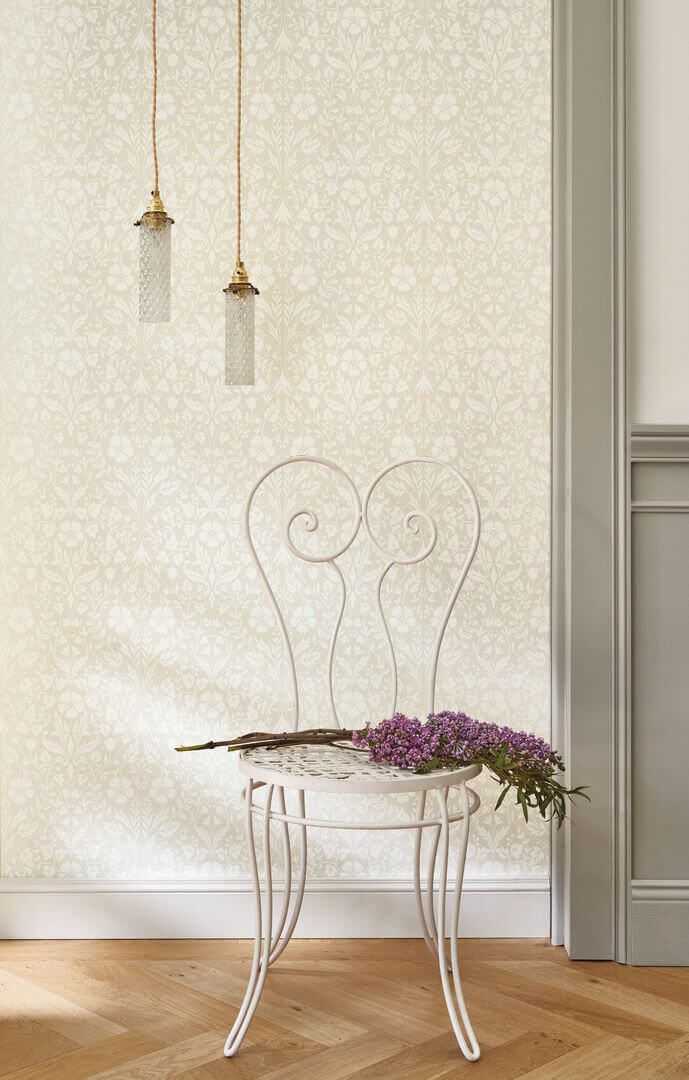 Tapeta Roślinny Ornament Casadeco ARCR86331004 Archibald Arts & Crafts