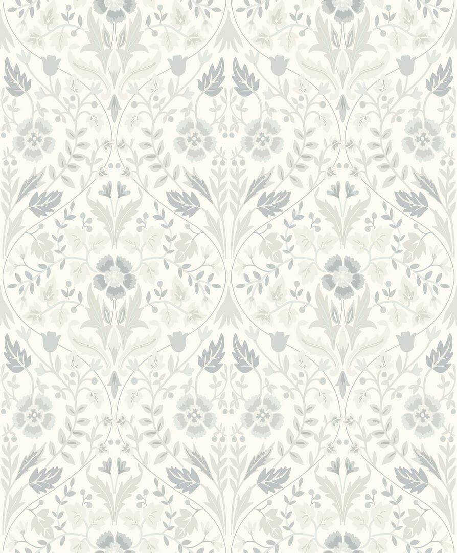 Tapeta Roślinny Ornament Casadeco ARCR86339102 Archibald Arts & Crafts