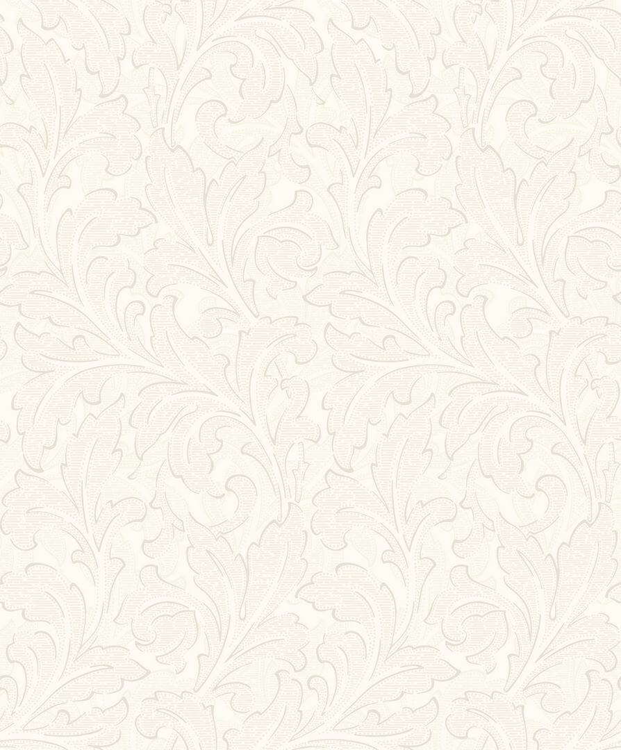 Tapeta Liście Akantu Casadeco ARCR86360105 Acanthe Arts & Crafts