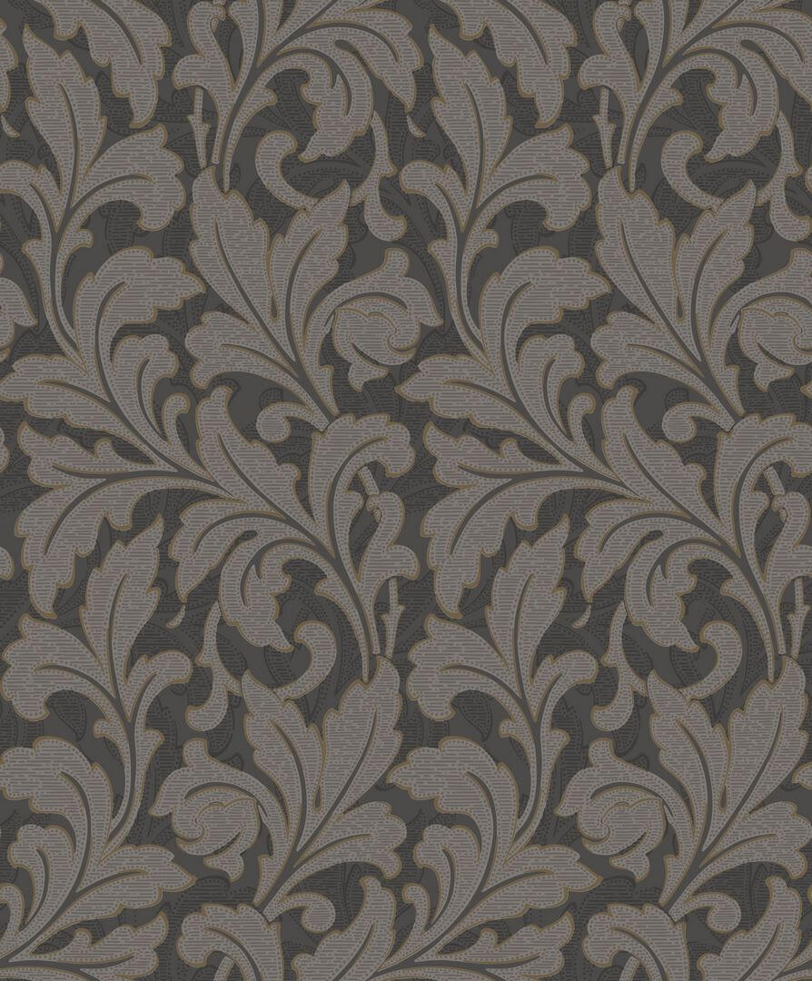 Tapeta Liście Akantu Casadeco ARCR86369515 Acanthe Arts & Crafts