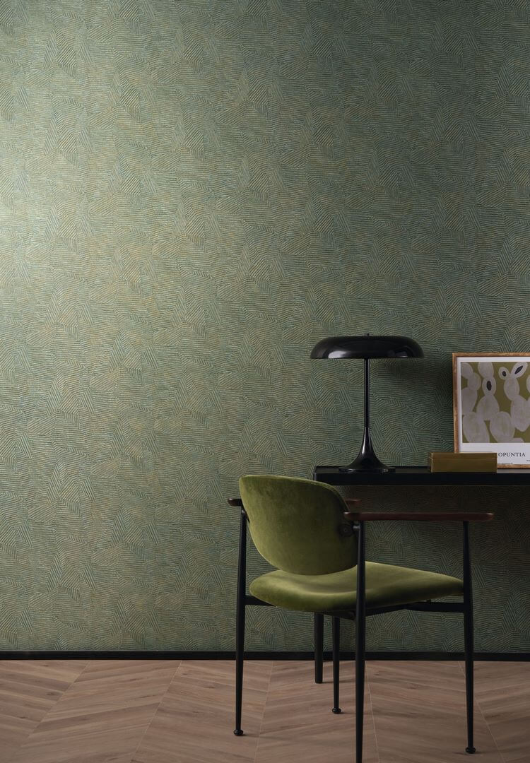 Tapeta Liście Casamance Soroa B74091180 Textures Vegetales