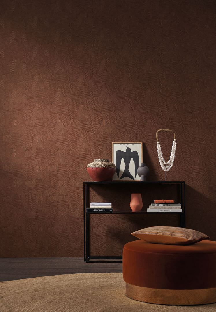 Tapeta Liście Casamance Soroa B74091180 Textures Vegetales