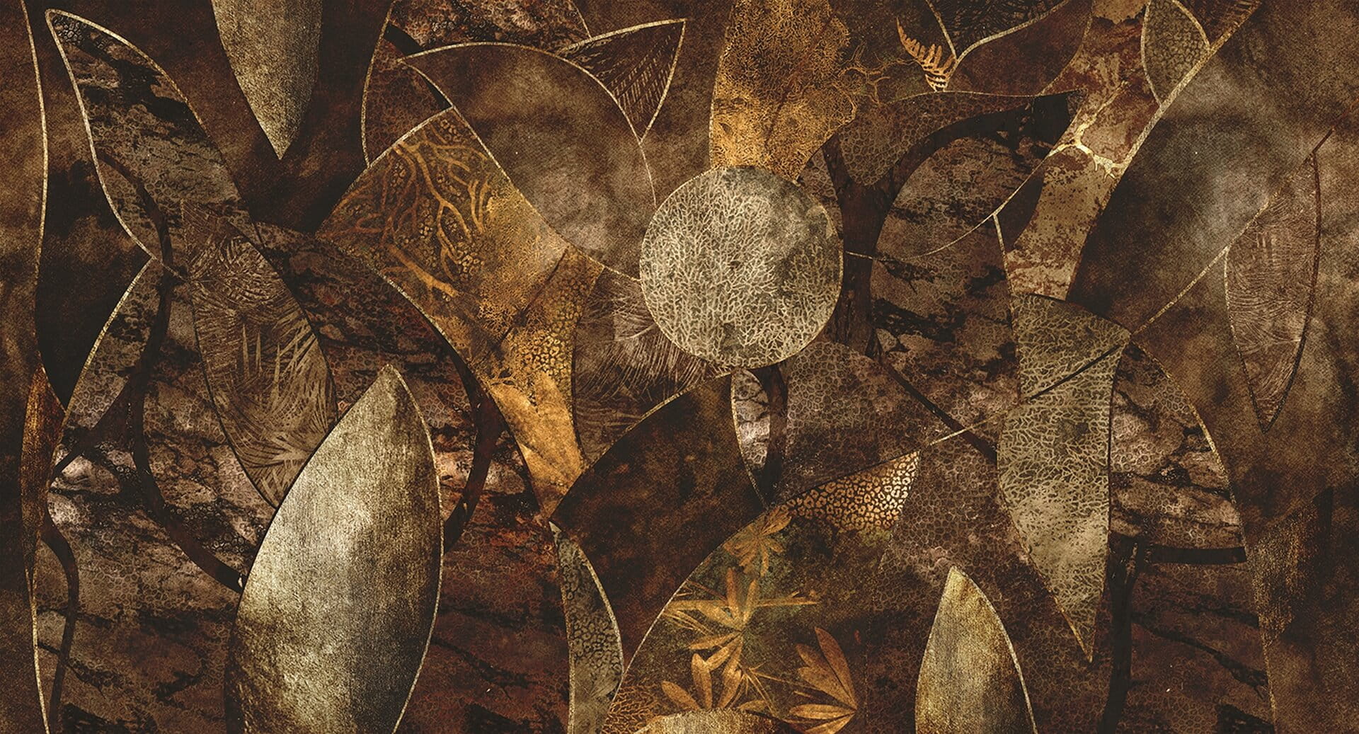 Tapeta Luksusowa Nowoczesna Muance MU13083 Harmony Amber