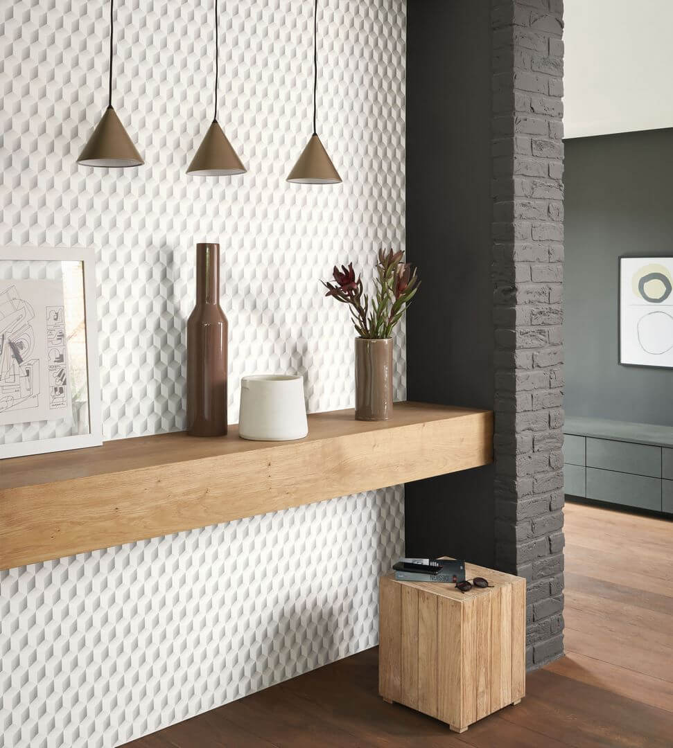 Tapeta Sześciany 3D Casadeco PERP86477202 Rythm Perception