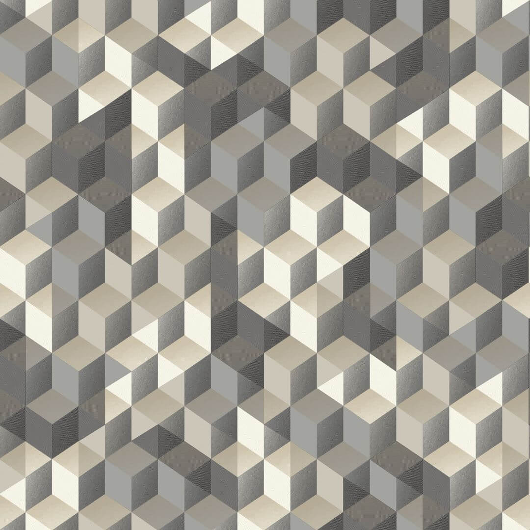 Tapeta Geometryczna 3D Casadeco PERP86489509 Tetrimino Perception