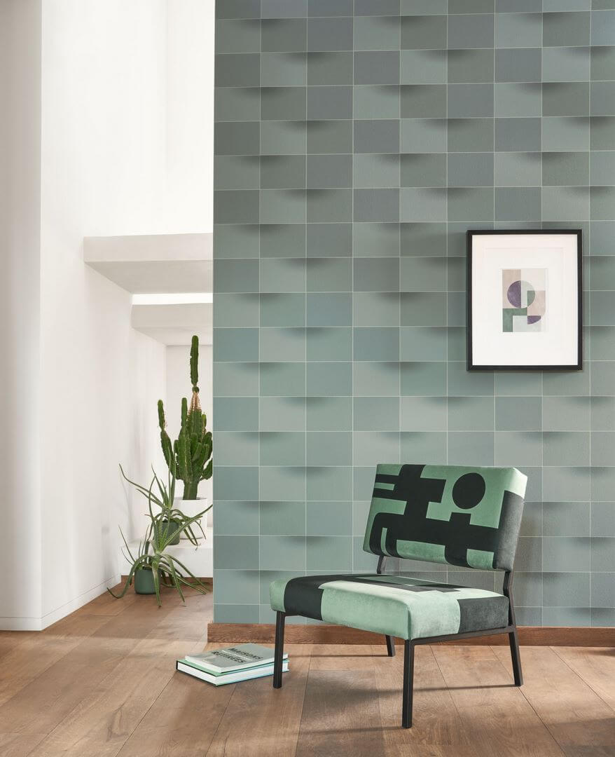 Tapeta Prostokąt 3D Casadeco PERP86531111 Blocks Perception
