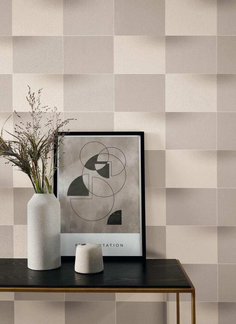 Tapeta Prostokąt 3D Casadeco PERP86539127 Blocks Perception