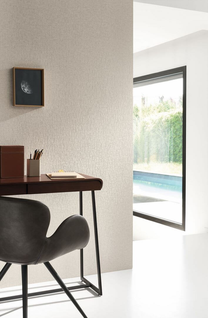 Tapeta jak skórzana mozaika Casadeco LEAT87142419 Maroquinerie Leathers