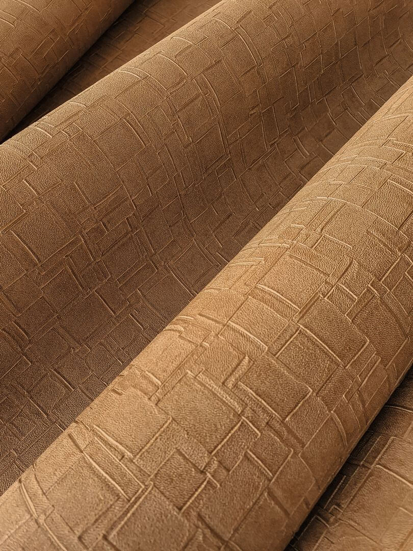 Tapeta jak skórzana mozaika Casadeco LEAT87142615 Maroquinerie Leathers
