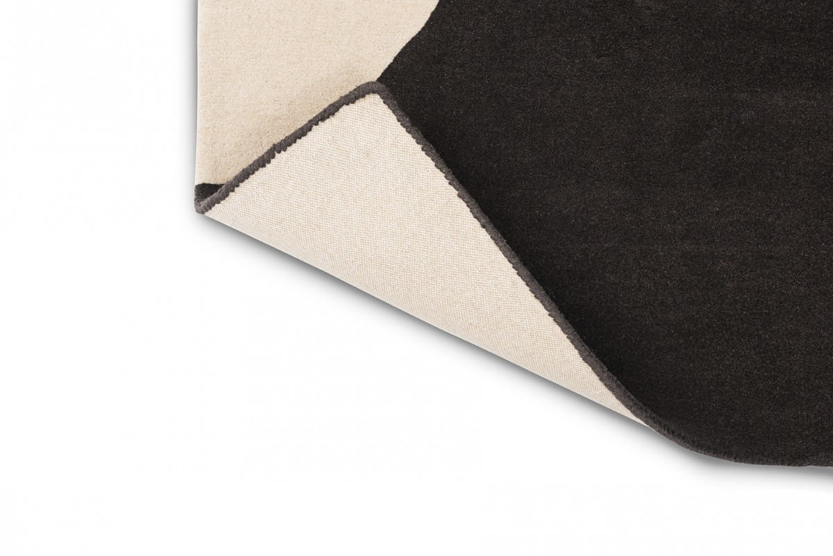 Dywan nowoczesny kwiat szary Geo Flower Graphite 60605 Orla Kiely