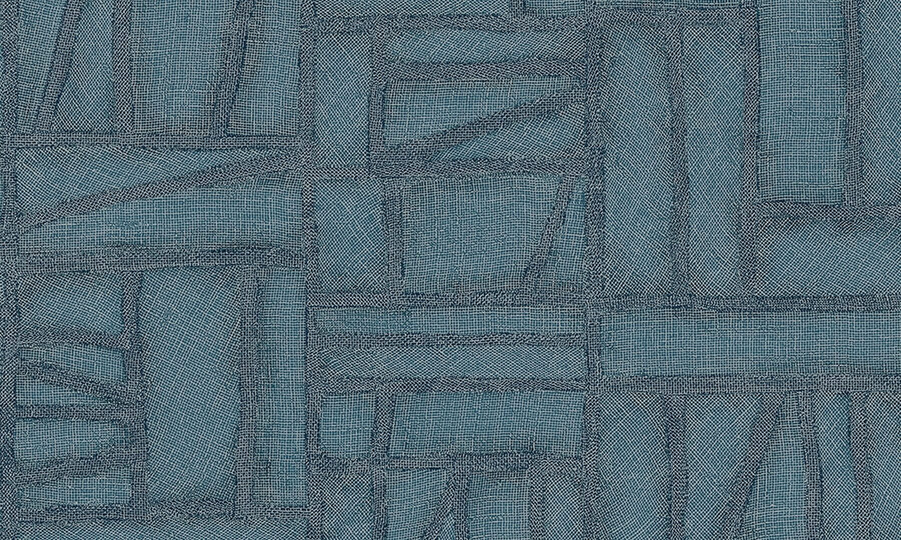 Tapeta z geometrycznym wzorem Arte 57543 Bojagi Costura Essentials