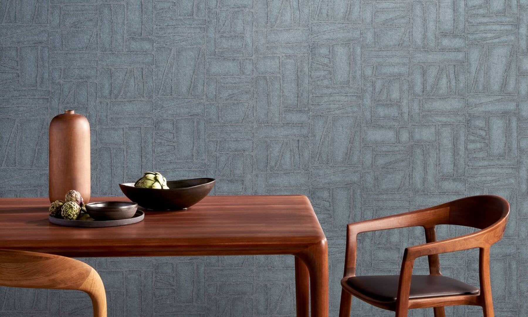 Tapeta z geometrycznym wzorem Arte 57543 Bojagi Costura Essentials