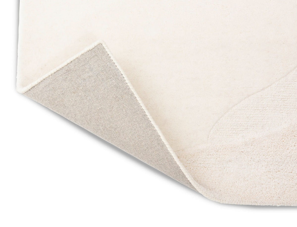 Nowoczesny dywan geometryczny biały Decor Scape Woolwhite 095001 Brink & Campman