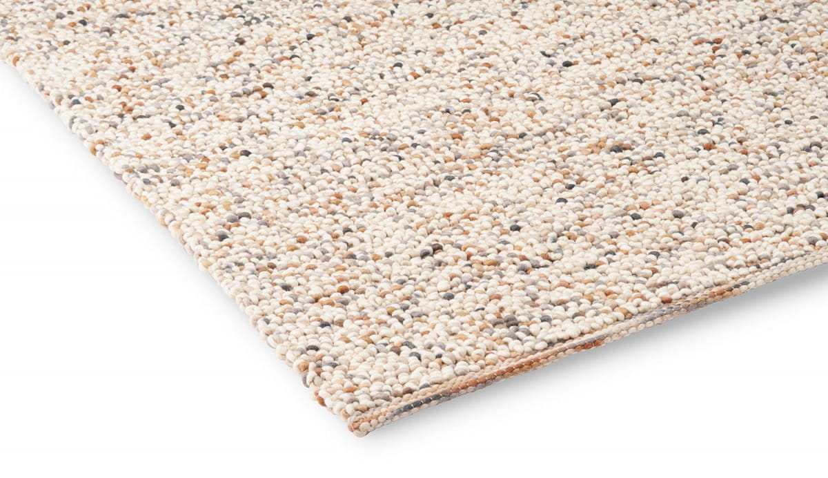 Dywan pleciony beżowy Pebble Natural Sand 129811 Brink & Campman