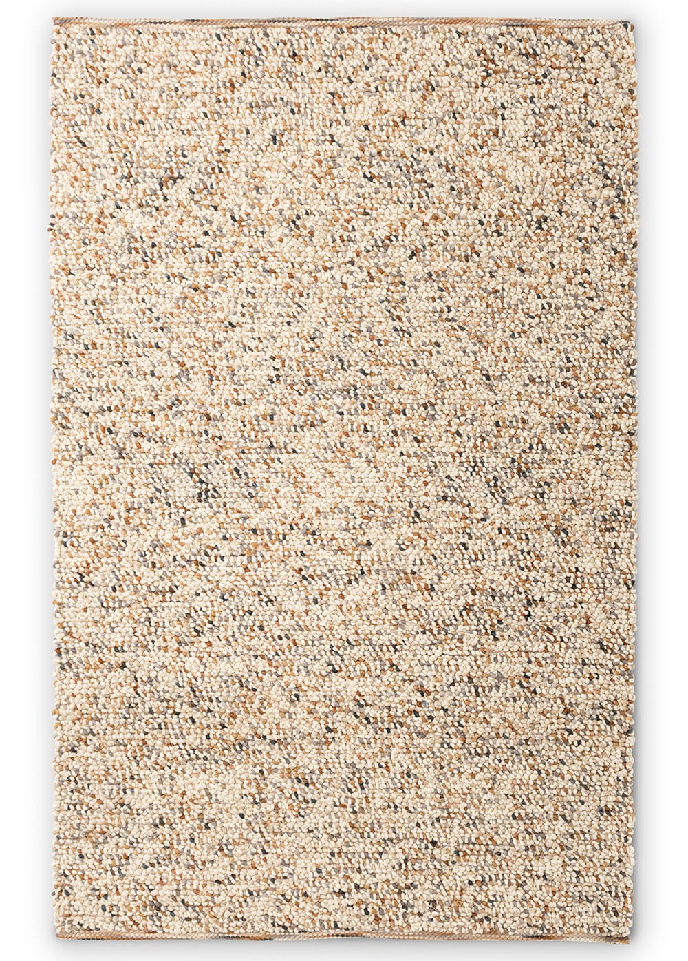 Dywan pleciony beżowy Pebble Natural Sand 129811 Brink & Campman