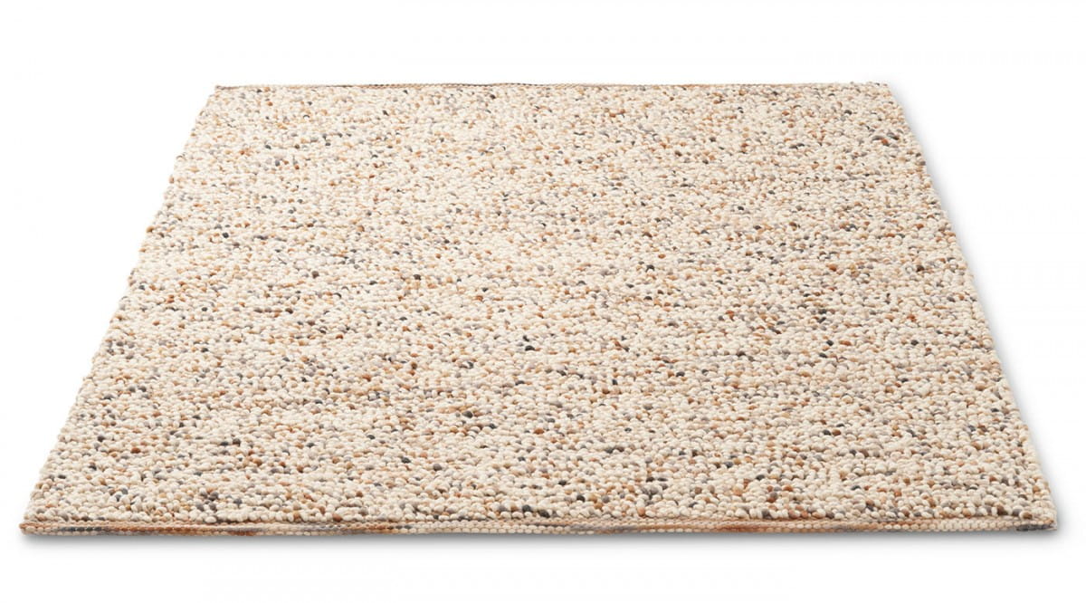 Dywan pleciony beżowy Pebble Natural Sand 129811 Brink & Campman
