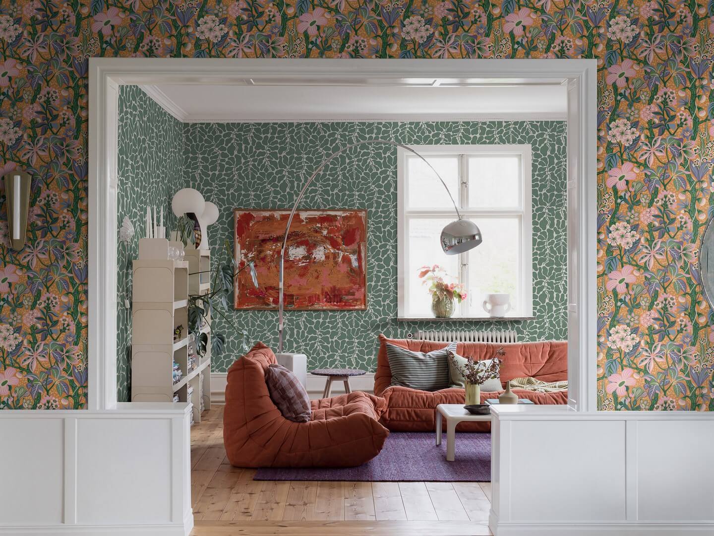 Tapeta w liście Boras Tapeter My Secret Garden 2073 Swedish Designers