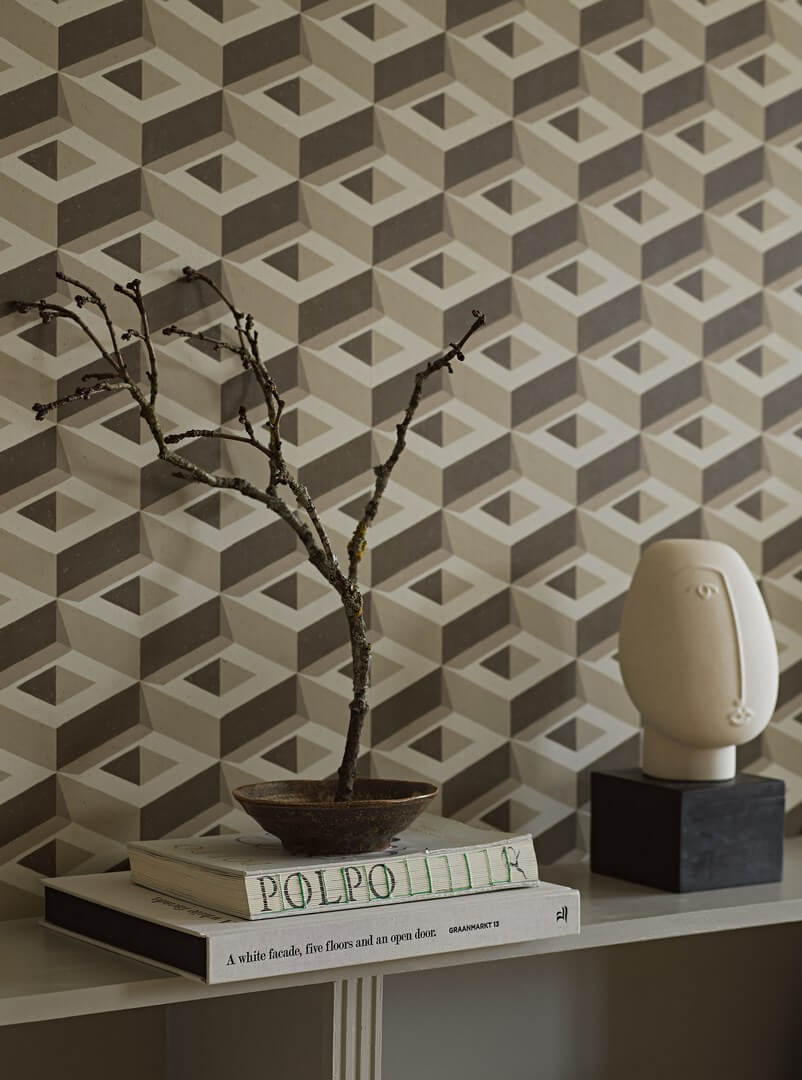 Mural geometryczny 3D Boras Tapeter Boxes 2280 Treasured