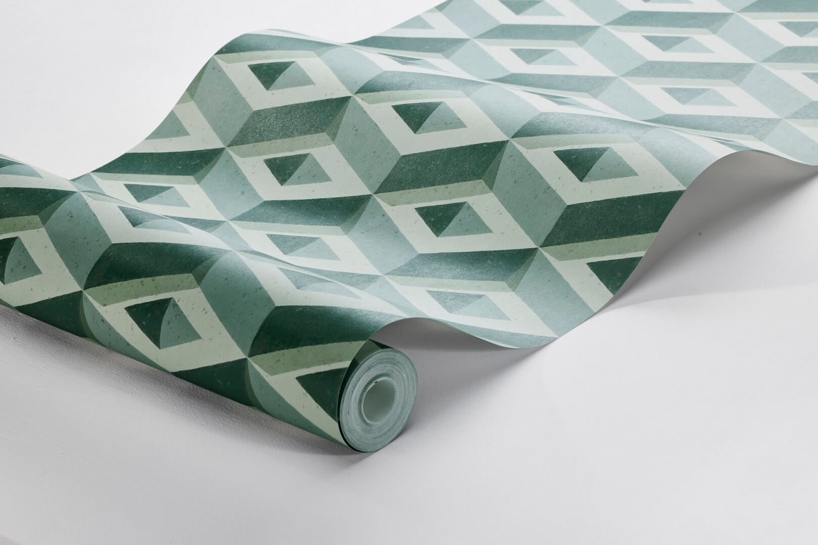 Mural geometryczny 3D Boras Tapeter Boxes 2281 Treasured