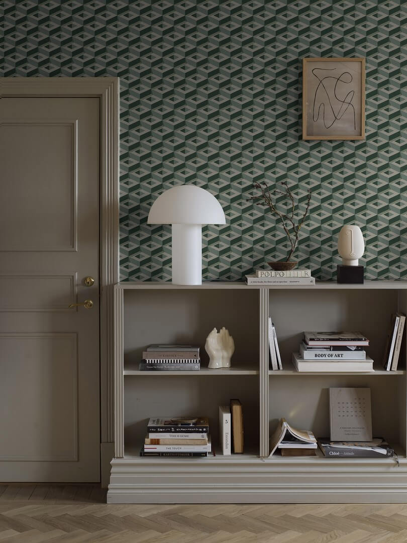 Mural geometryczny 3D Boras Tapeter Boxes 2281 Treasured