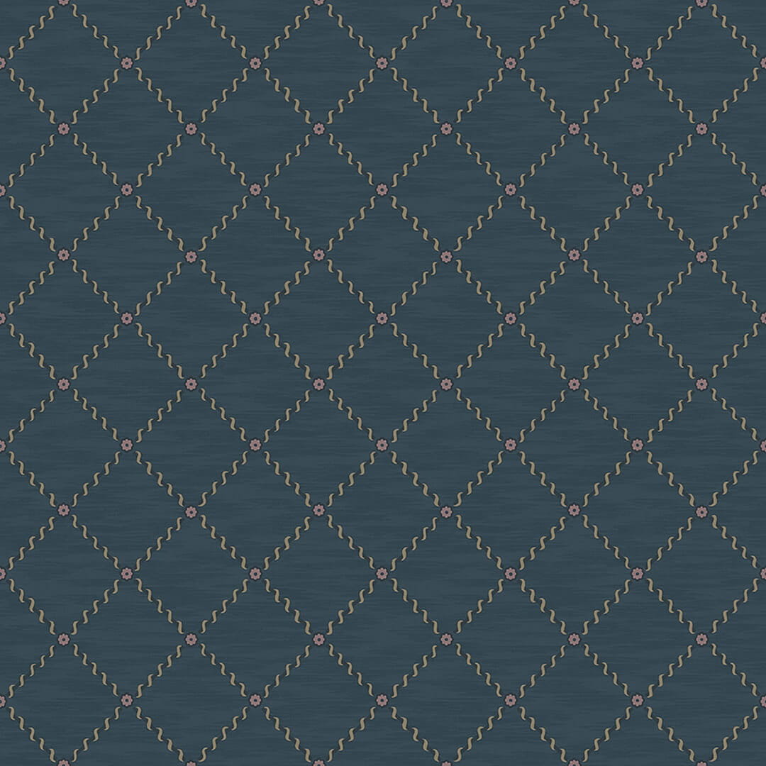 Tapeta kratownica Boras Tapeter Golden Trellis 2265 Treasured