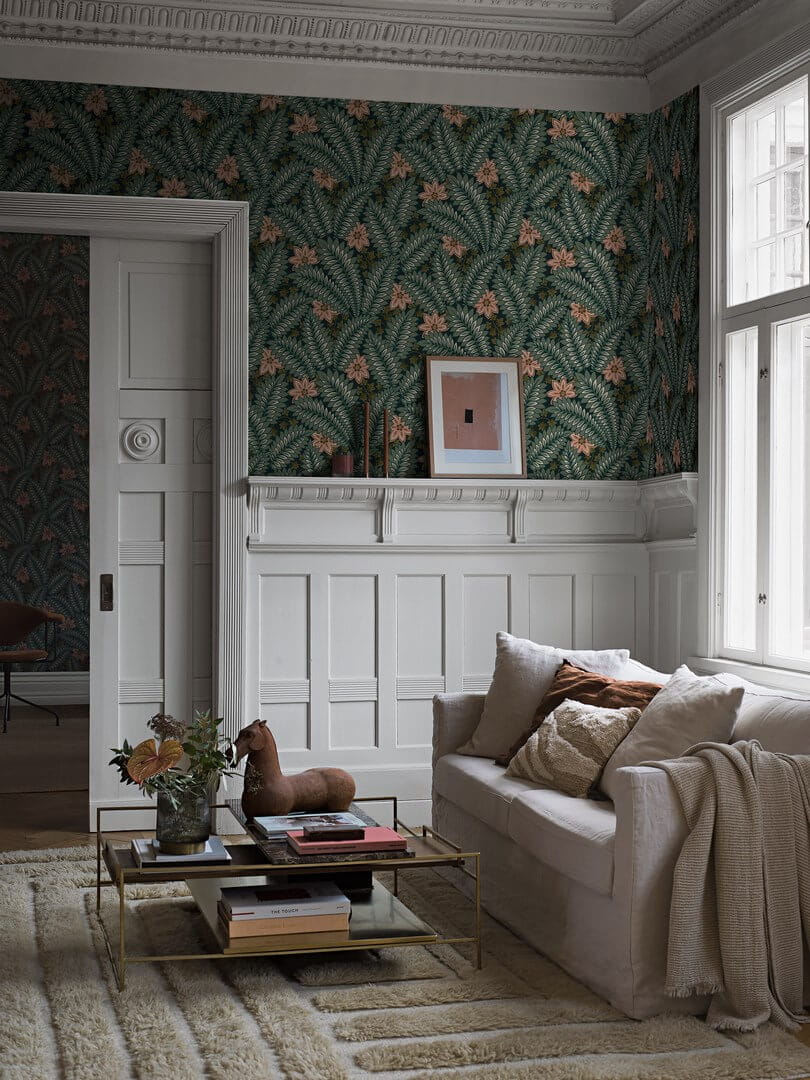 Tapeta w liście Boras Tapeter Hidden Ivy 2250 Treasured