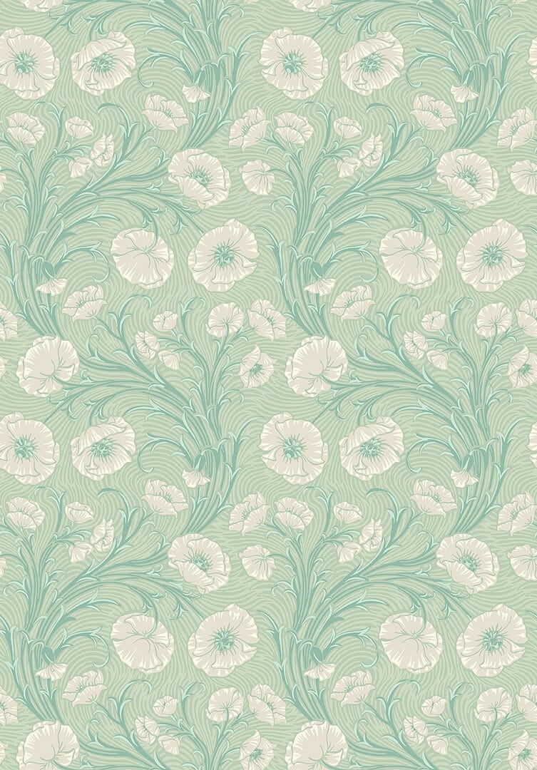 Tapeta w kwiaty Boras Tapeter Poppy Flow 2271 Treasured