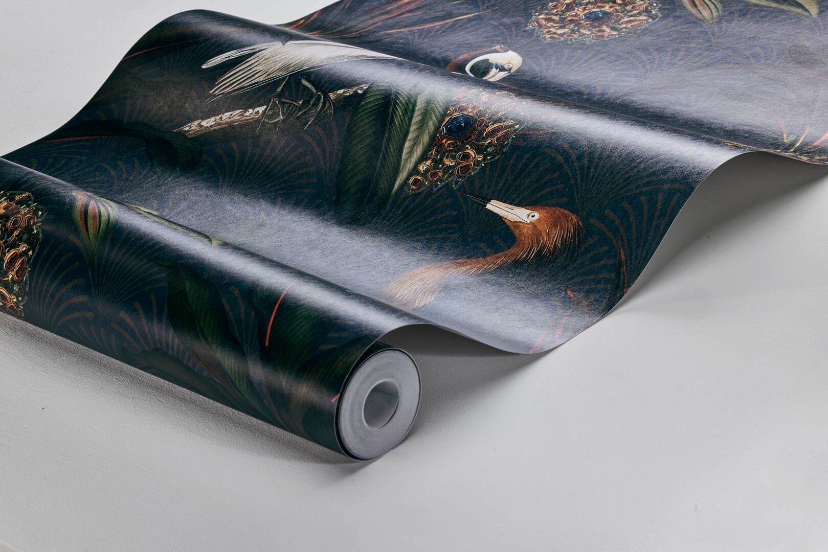 Tapeta w egzotyczne ptaki Boras Tapeter Sapphire Birds 2279 Treasured