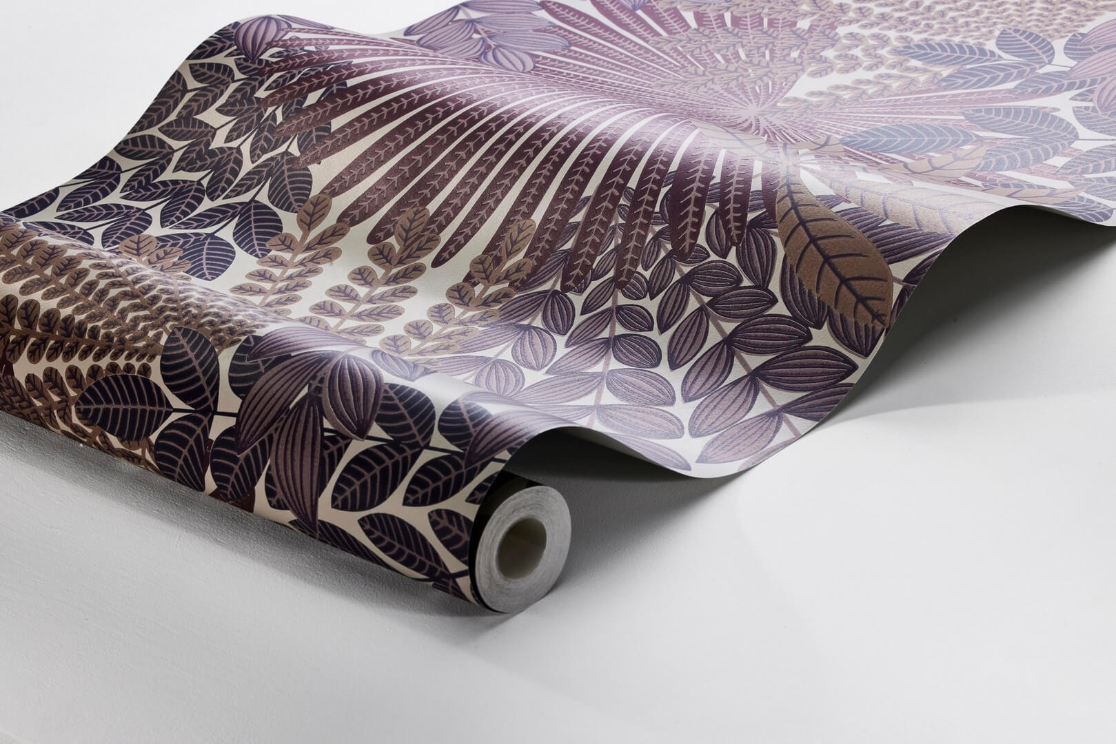 Tapeta w egzotyczne liście Boras Tapeter Velvet Leaves 2260 Treasured