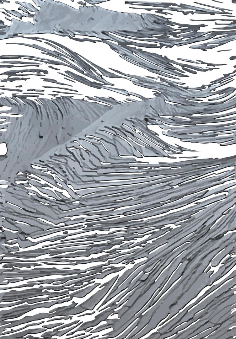 Tapeta pod prysznic Wall&Deco WET_AS2101 Aqua Silence WET SYSTEM 2021