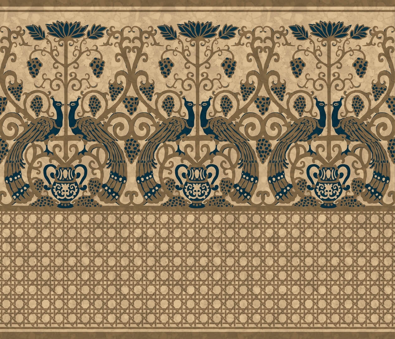 Tapeta Wall&Deco WET_PB2102 Parlerie du Boudoir WET SYSTEM 2021