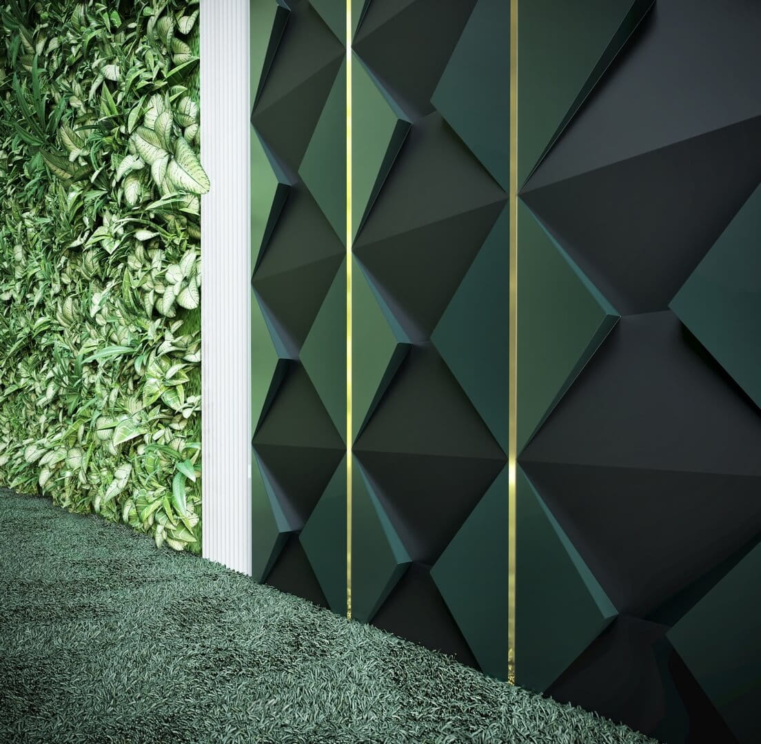 Panel ścienny 3D koperta W106 Envelop Orac Decor