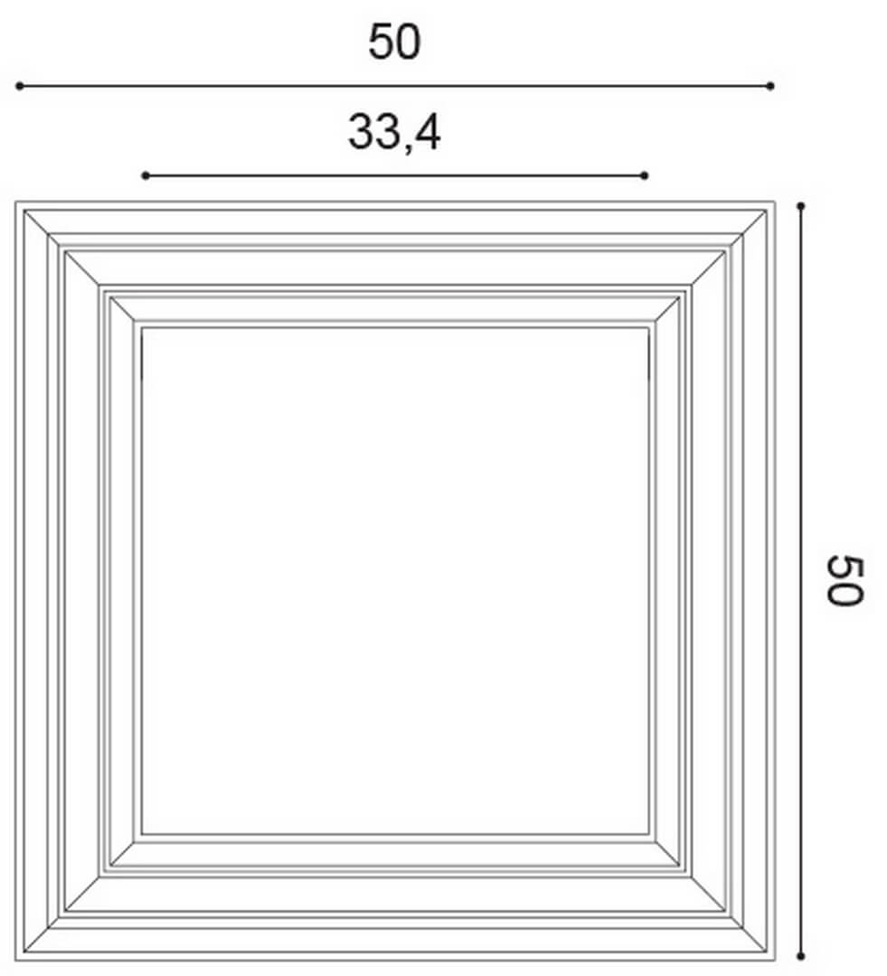 Panel ścienny 3D W121 Autoire Orac Decor