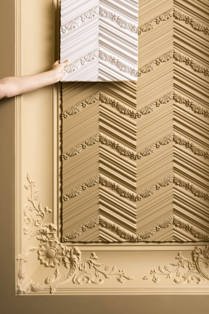 Panel ścienny 3D W130 Chevron Orac Decor