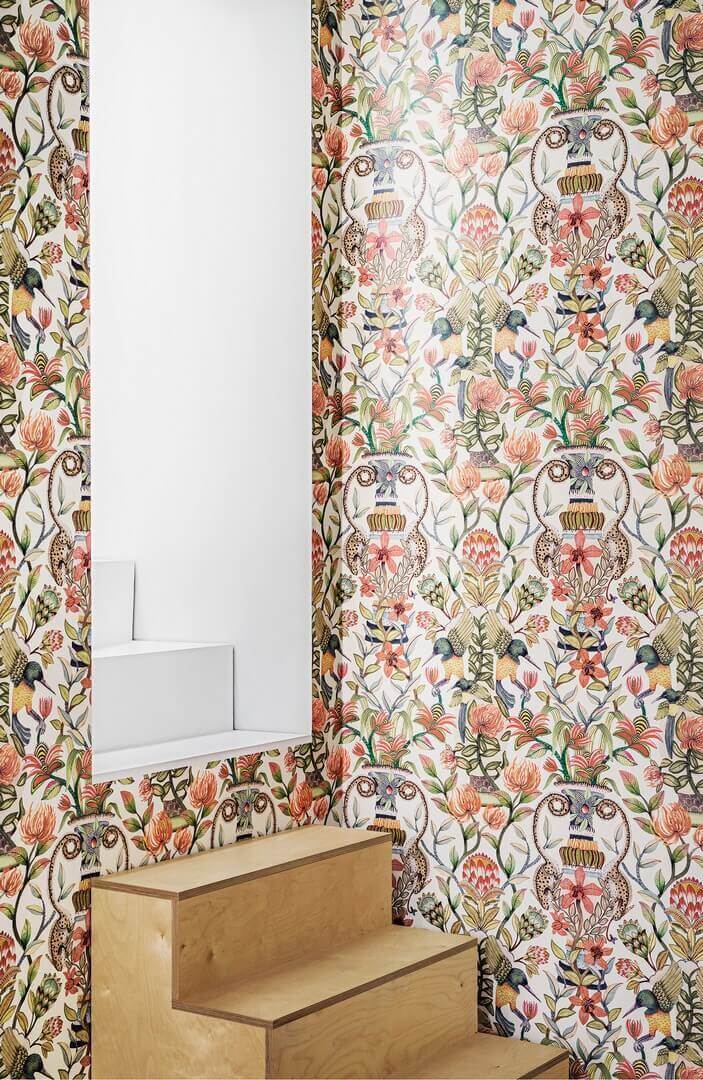 Tapeta Roślinna Cole & Son 119/10043 Protea Garden Ardmore Jabula