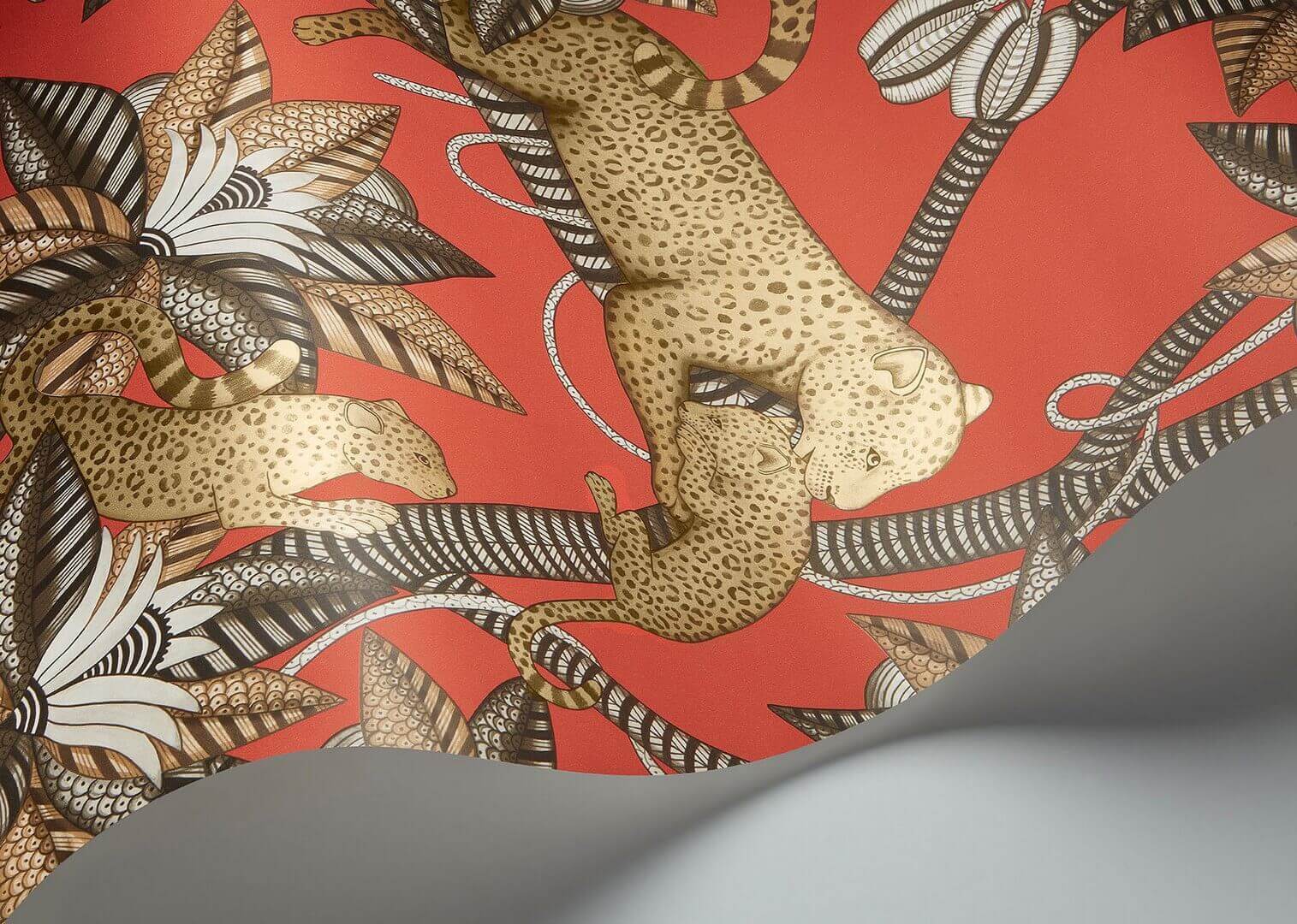 Tapeta Egzotyczna Lamparty Cole & Son 119/3014 Satara Ardmore Jabula
