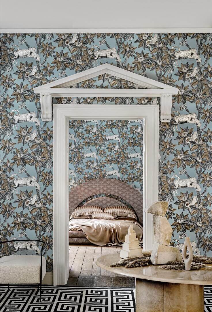 Tapeta Egzotyczna Lamparty Cole & Son 119/3015 Satara Ardmore Jabula
