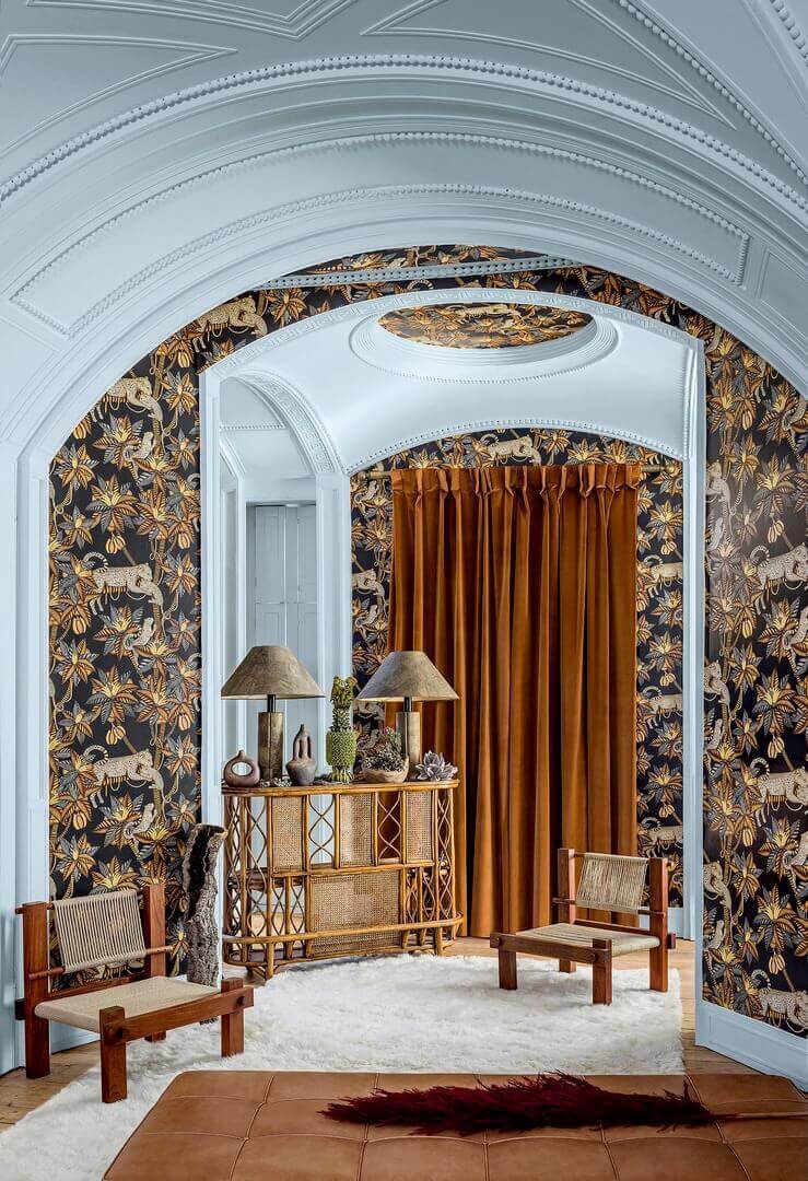 Tapeta Egzotyczna Lamparty Cole & Son 119/3015 Satara Ardmore Jabula