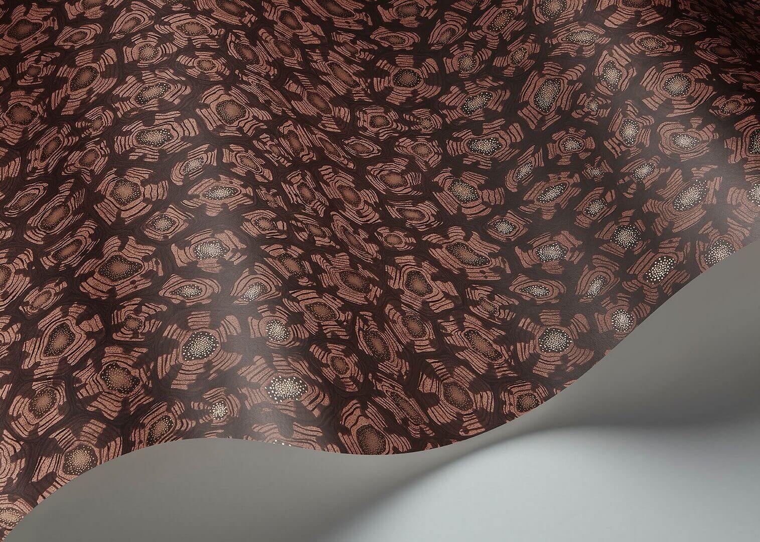 Tapeta w cętki Cole & Son 119/4018 Savanna Shell Ardmore Jabula