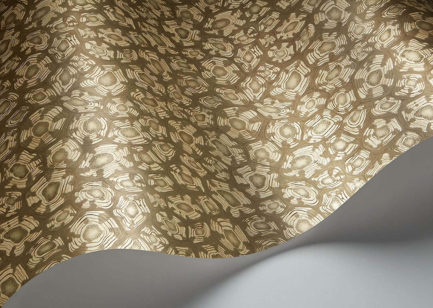 Tapeta w cętki Cole & Son 119/4020 Savanna Shell Ardmore Jabula