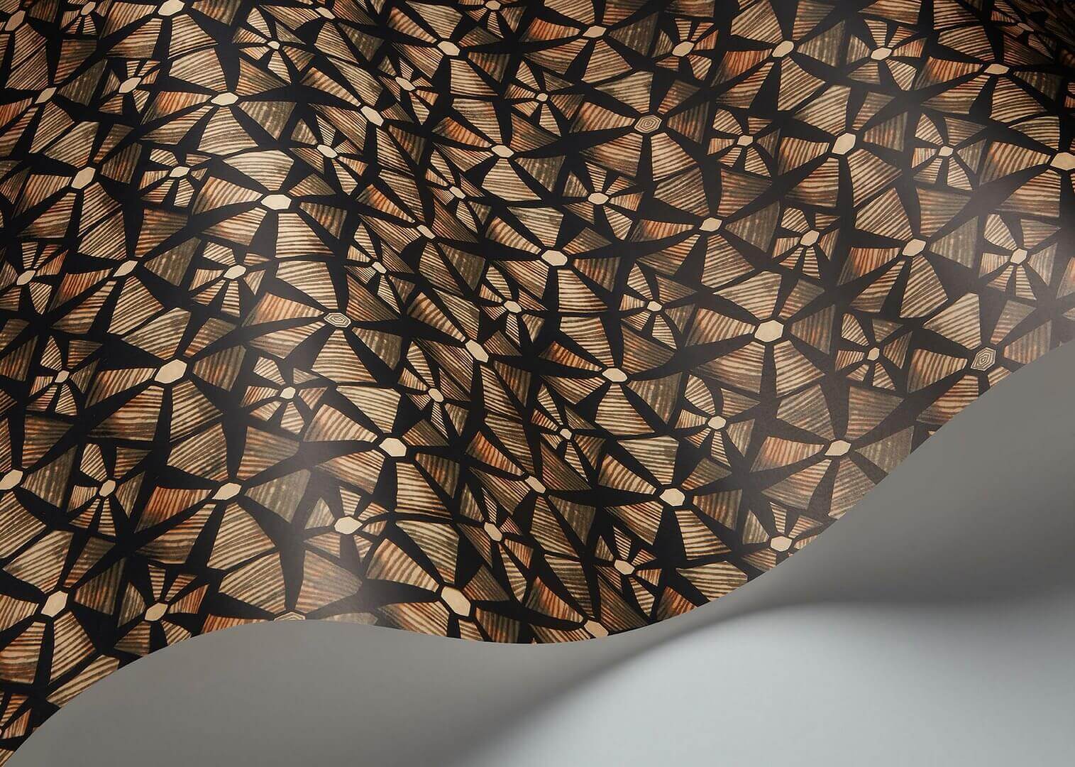 Tapeta z geometrycznym wzorem Cole & Son 119/6028 Kalahari Ardmore Jabula