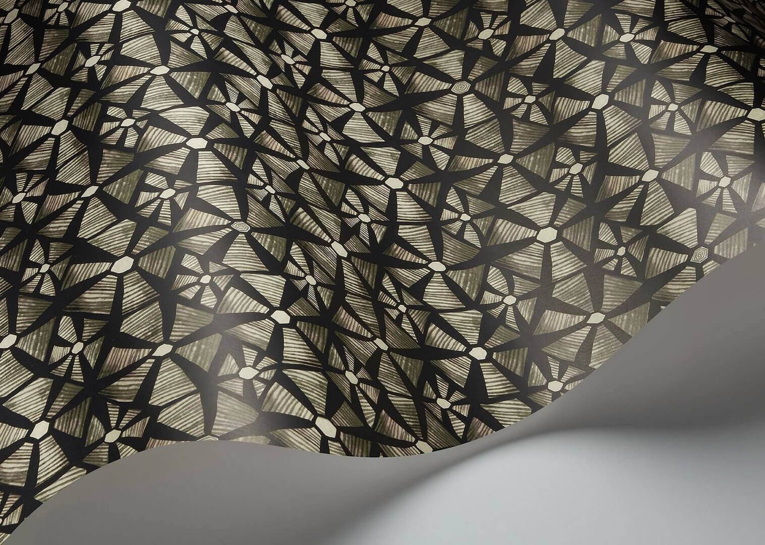 Tapeta z geometrycznym wzorem Cole & Son 119/6029 Kalahari Ardmore Jabula