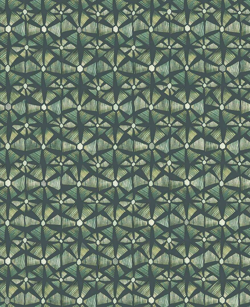 Tapeta z geometrycznym wzorem Cole & Son 119/6030 Kalahari Ardmore Jabula
