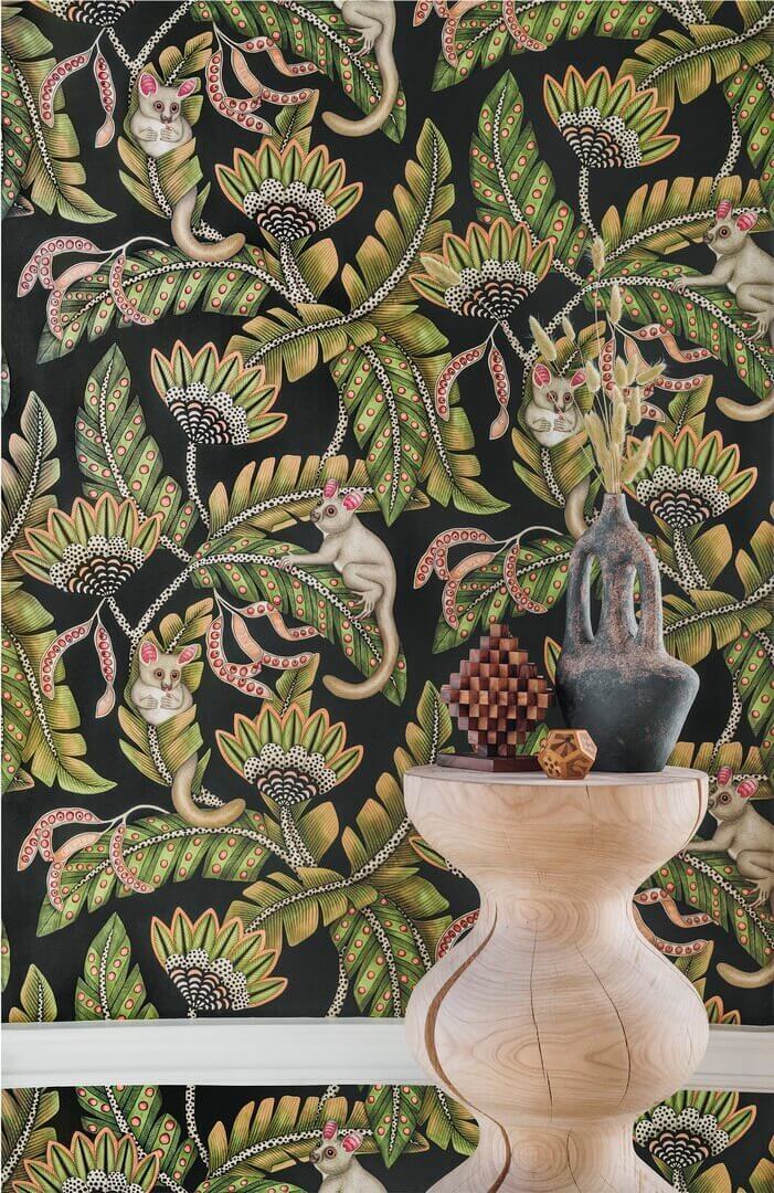 Tapeta Botaniczna Cole & Son 119/7031 Bush Baby Ardmore Jabula