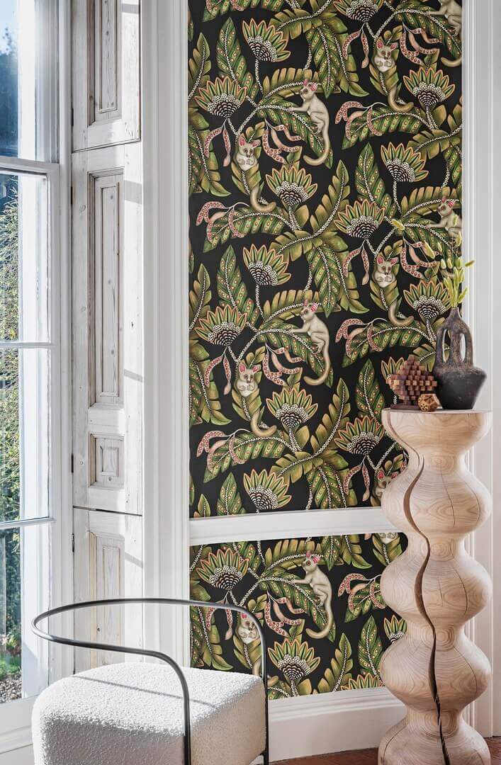 Tapeta Botaniczna Cole & Son 119/7032 Bush Baby Ardmore Jabula
