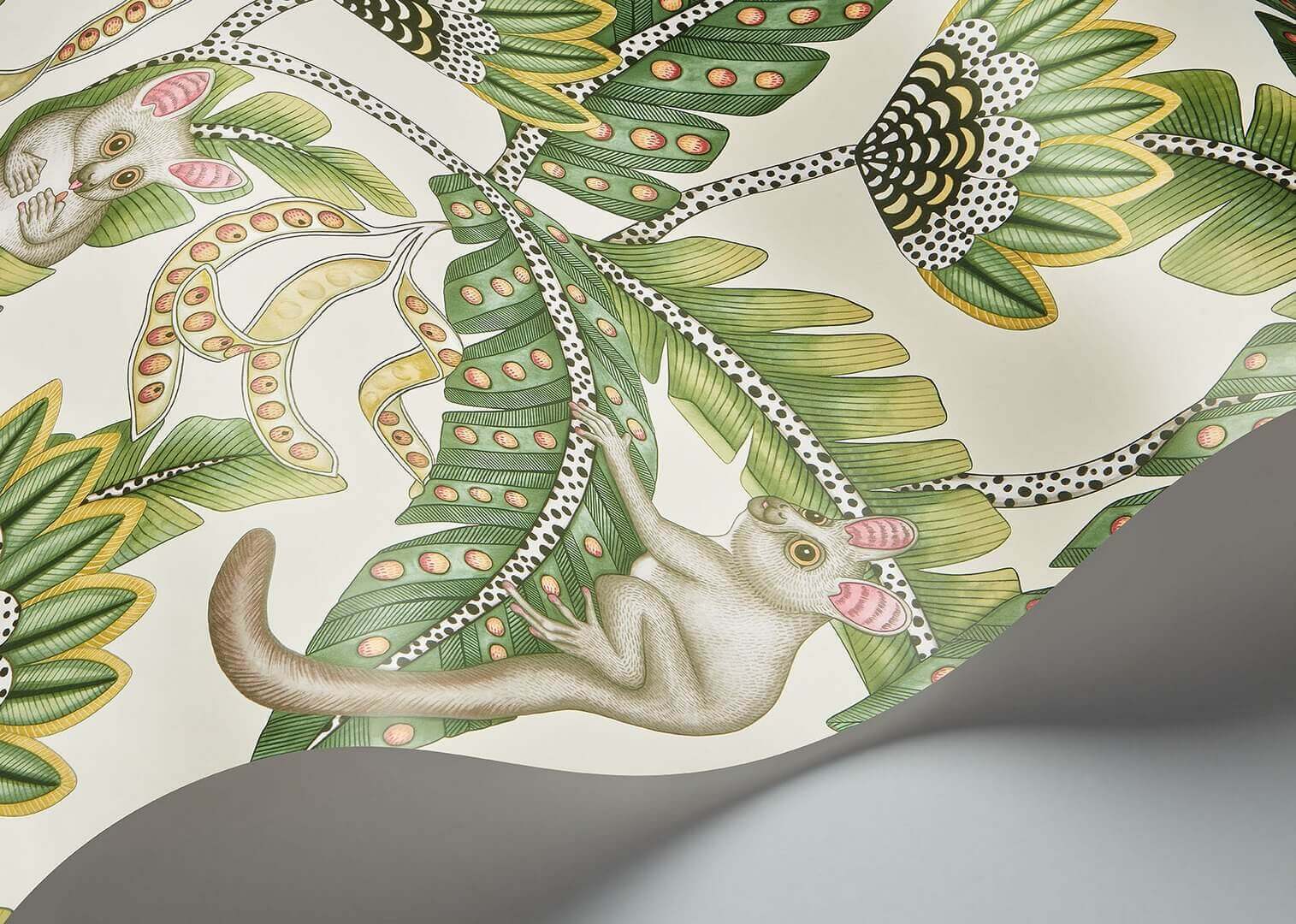 Tapeta Botaniczna Cole & Son 119/7035 Bush Baby Ardmore Jabula