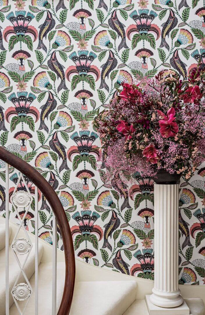 Tapeta Botaniczna Cole & Son 119/8036 Nene Ardmore Jabula
