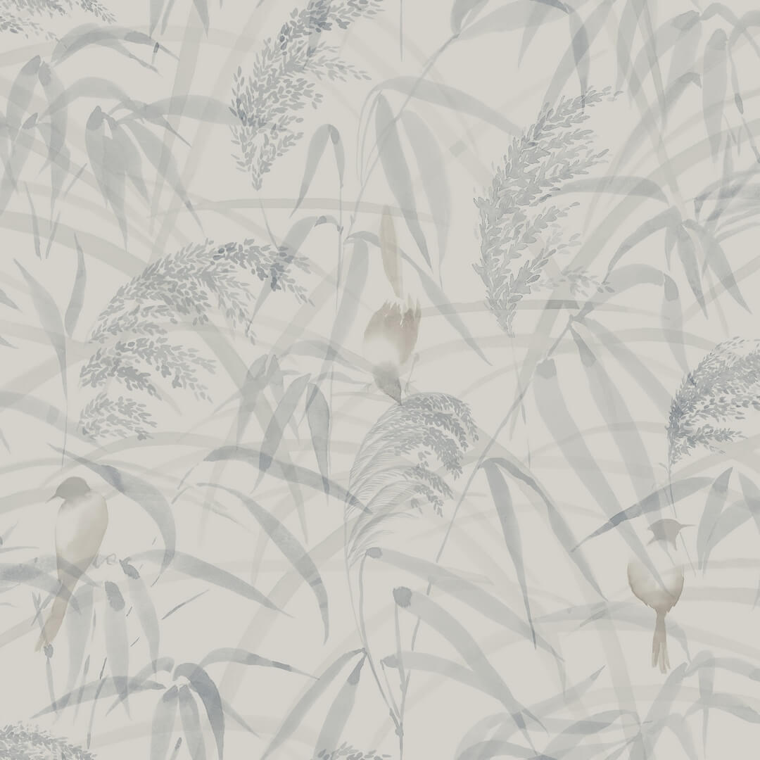 Tapeta botaniczna Sandberg S10108 Anna Misty Blue Jordnara